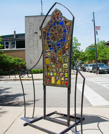 “Architectural Reliquaries: Gothic Bike Rack” by SUZY HENDRIX