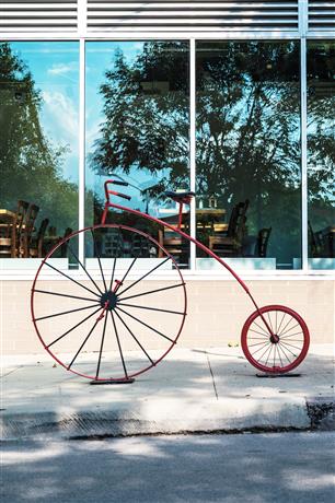 “Old Time Bicycle” by Jennifer Meyer