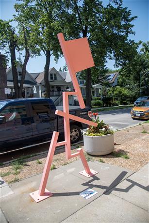 “Pink Flagman” by Gary Kulak #1